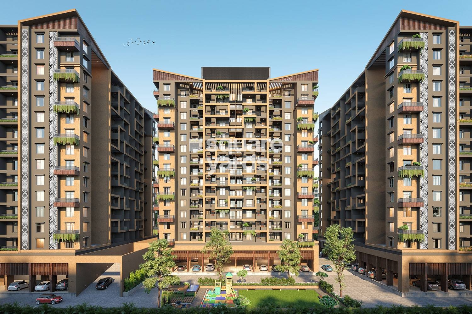 Veddant Ganesh Bella Rossa Phase 2 Tower View