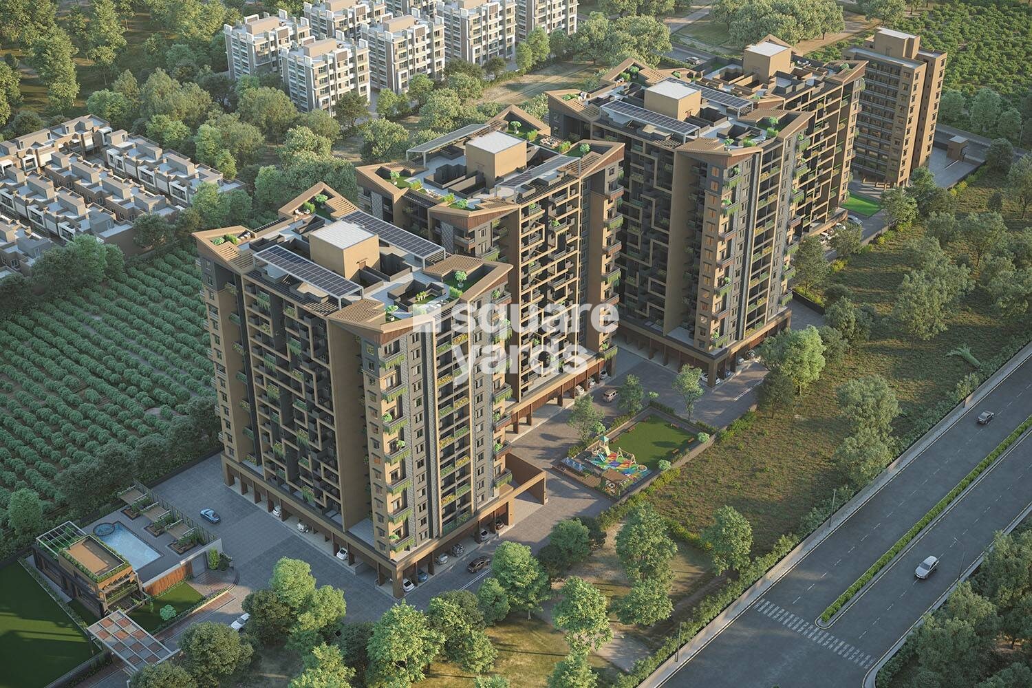 Veddant Ganesh Bella Rossa Phase 2 Tower View 6