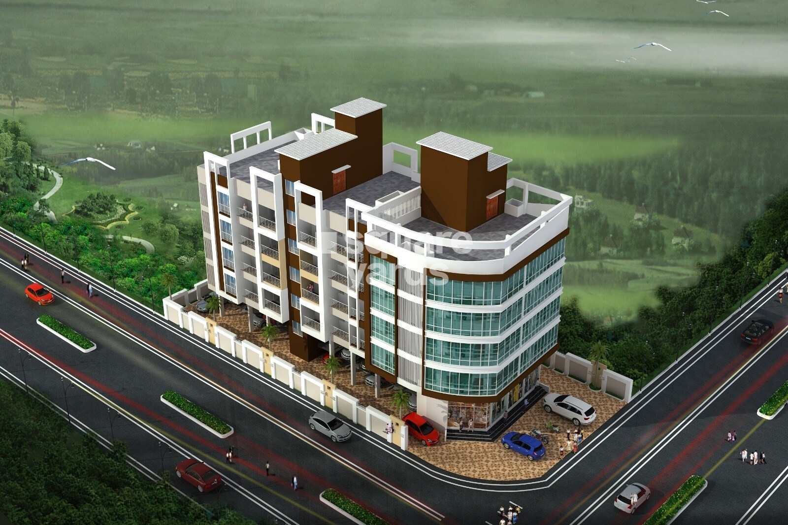 Vednirmitee Tanish Tower View 2