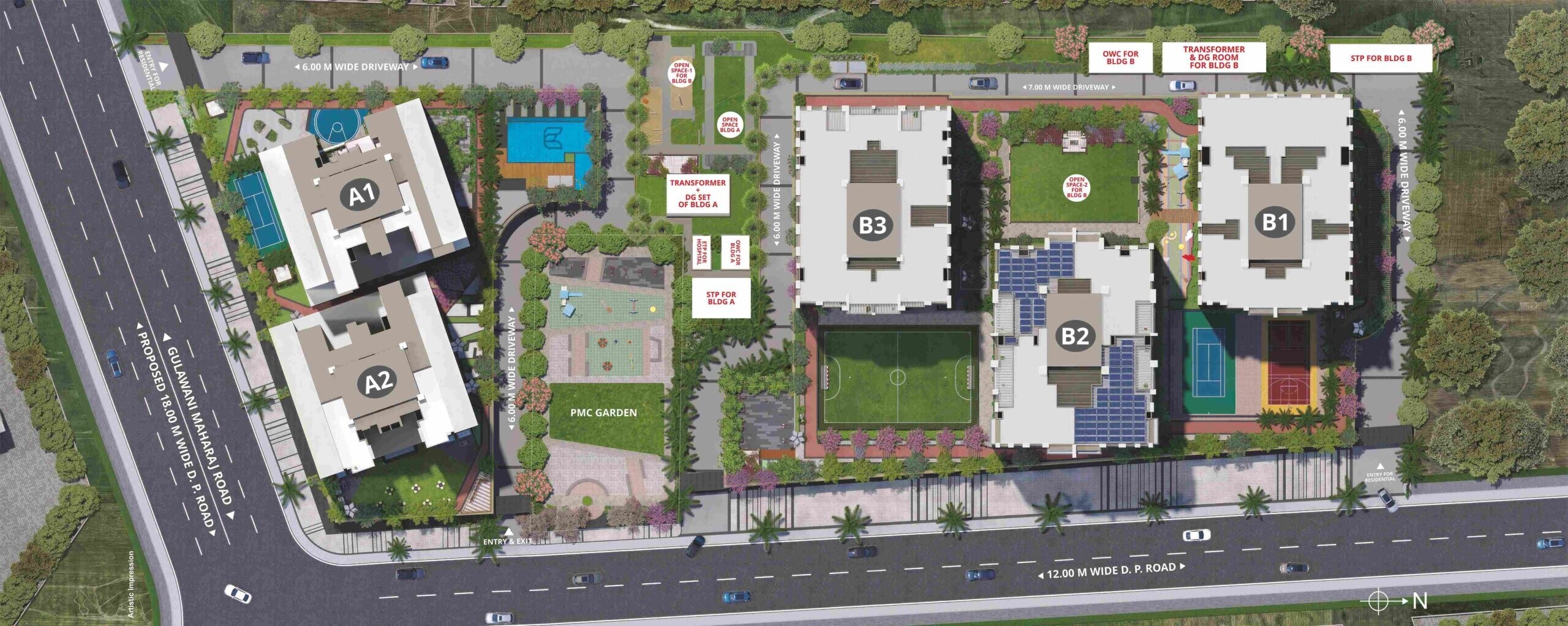 Venkatesh Erandwane Central Master Plan Image