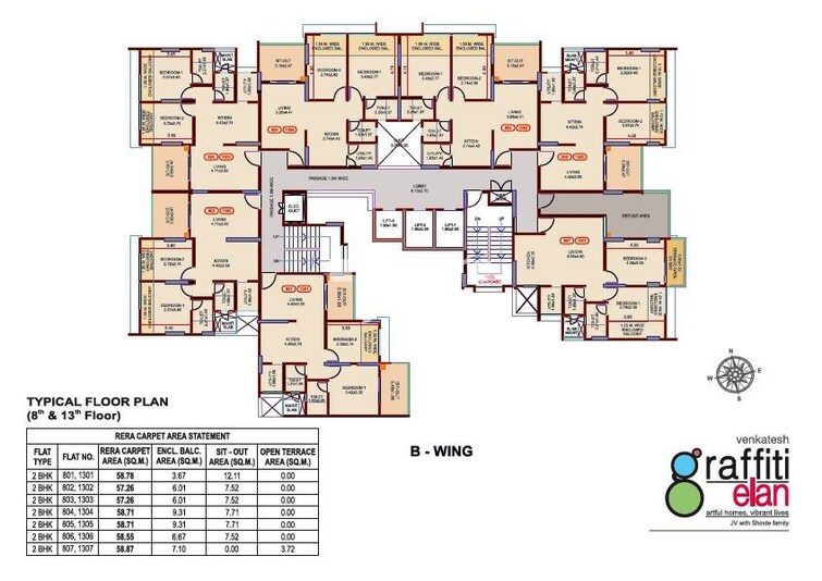 Venkatesh Graffiti Elan Floor Plans 3