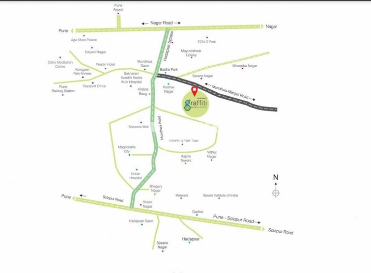 Venkatesh Graffiti Location Image