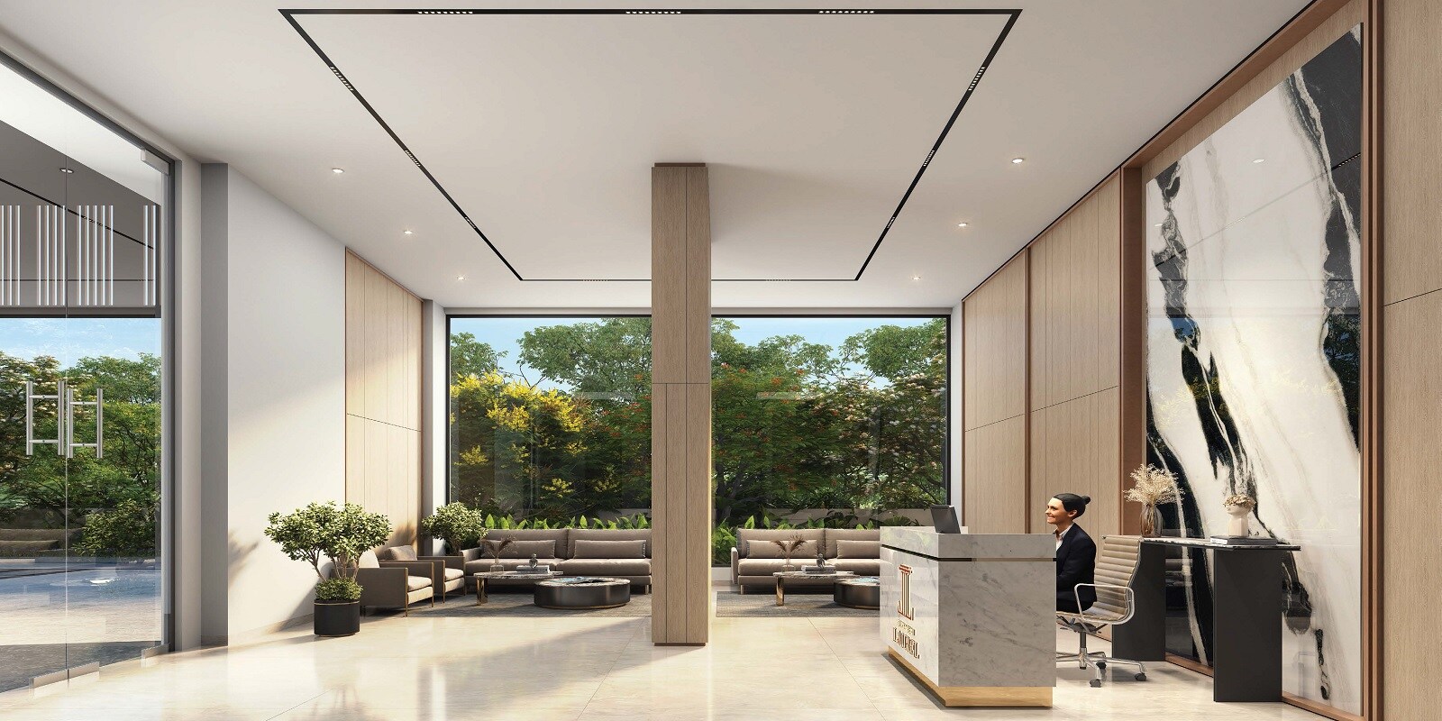 Venkatesh Laurel Lift Lobby Image