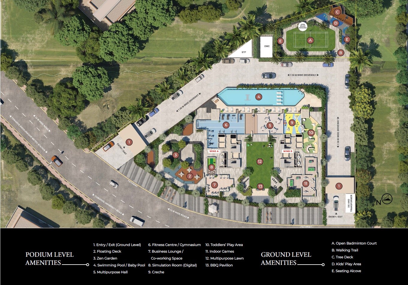 Venkatesh Laurel Master Plan Image