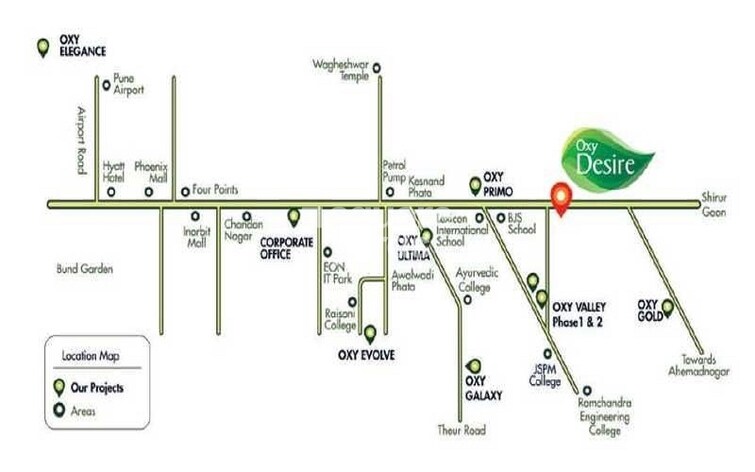 Venkatesh Oxy Desire Location Image