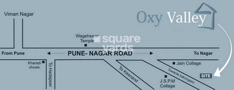 Venkatesh Oxy Valley Phase 1 Location Image