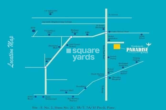 Venkatesh Paradise Location Image