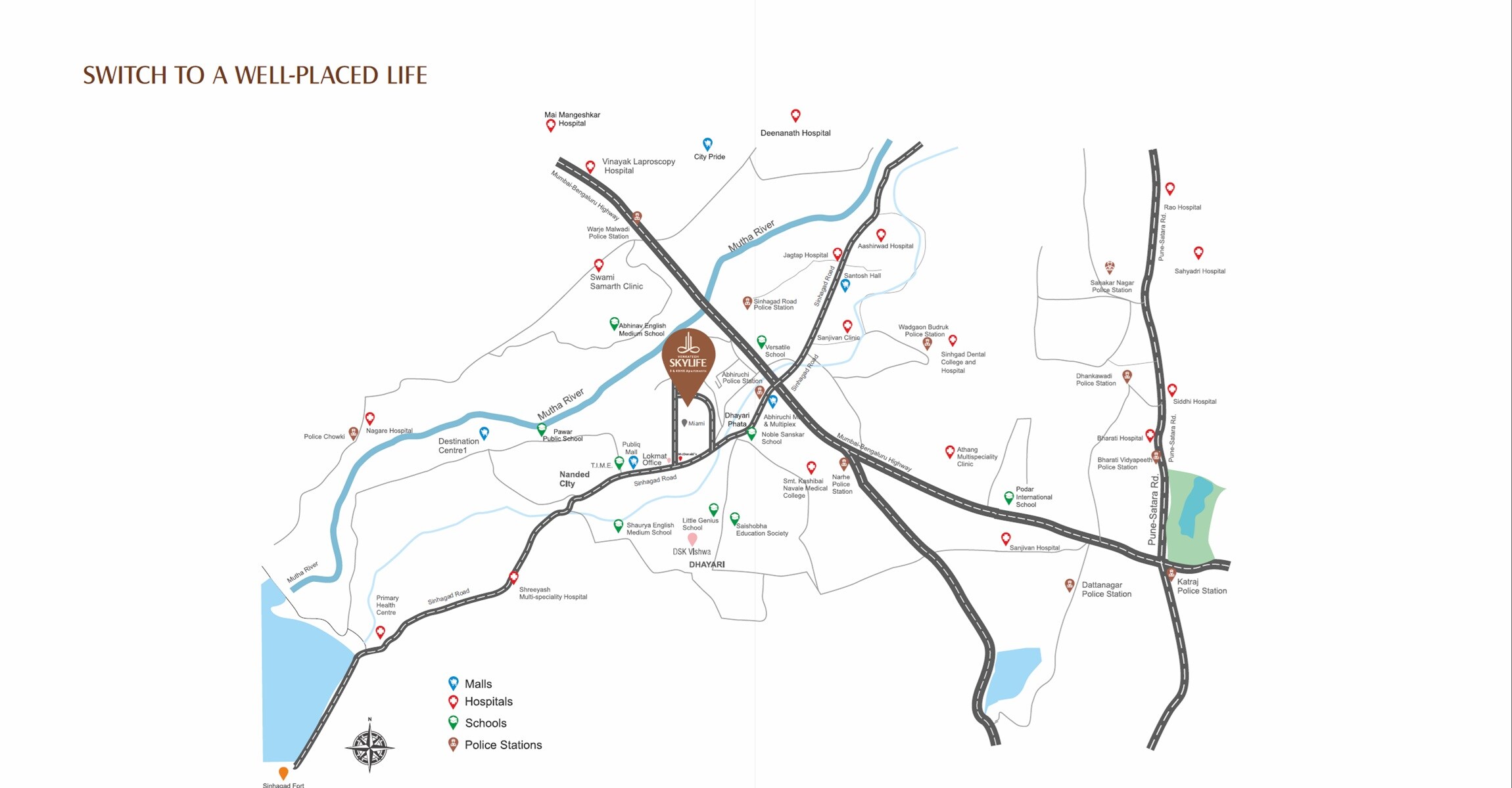 Venkatesh Skylife Location Image