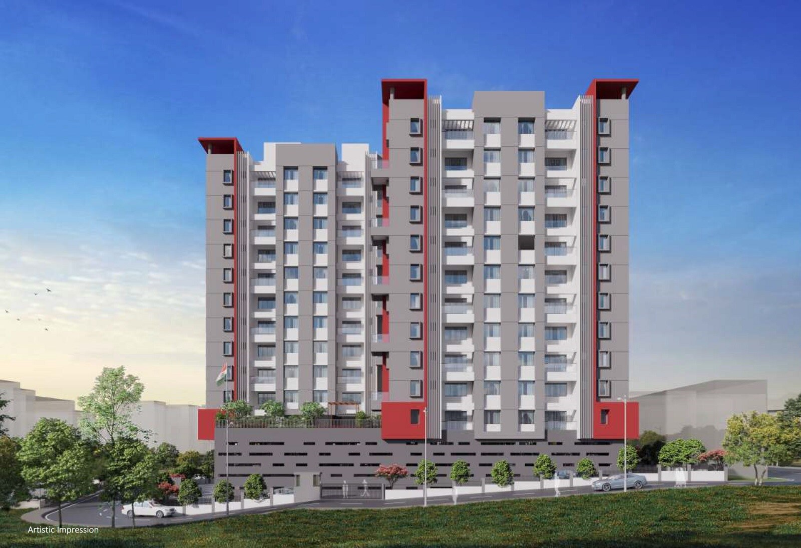 Venkatesh Viom Apartment Exteriors 1