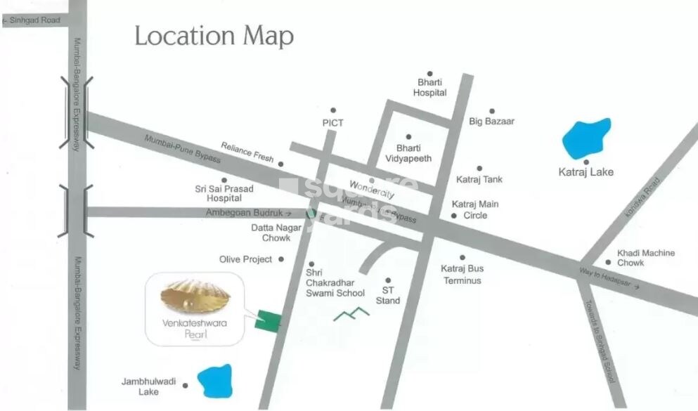 Venkateshwara Pearl Wing A Location Image