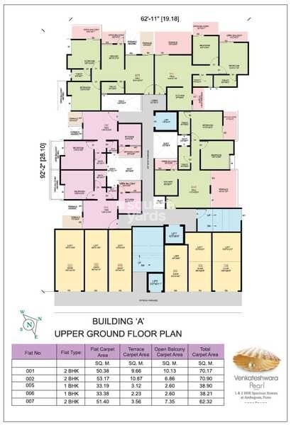 Venkateshwara Pearl Wing A Floor Plans