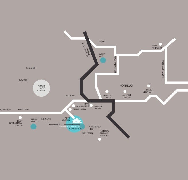 Venkateshwara The Ridges Location Image