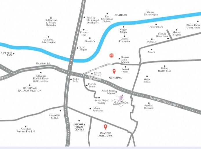 Vertical Wisteria Commercial Hub Location Image