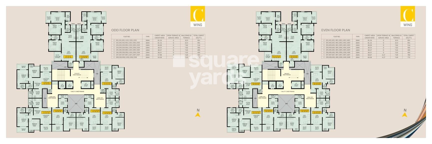 Vighnaharta Life Canvas Floor Plans 1