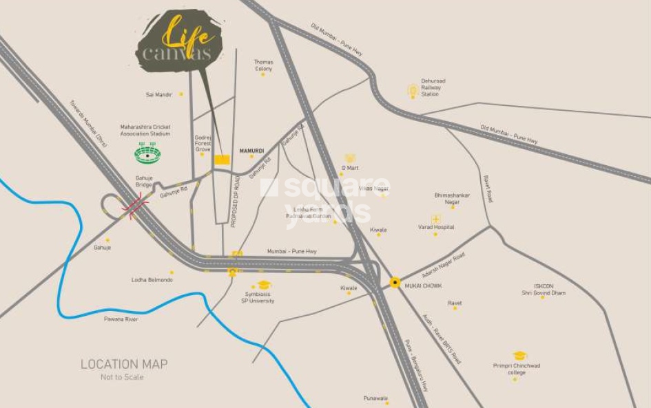 Vighnaharta Life Canvas in Mamurdi, Pune 36.35 Lac Floor Plans