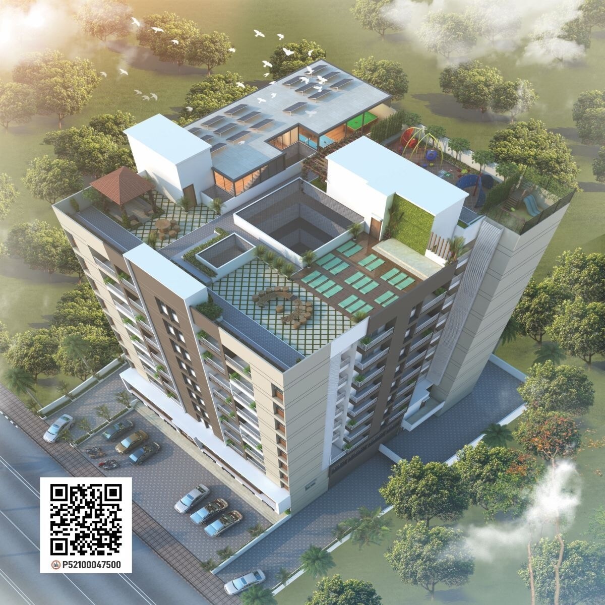 Vijay Anshraj Icon Tower View