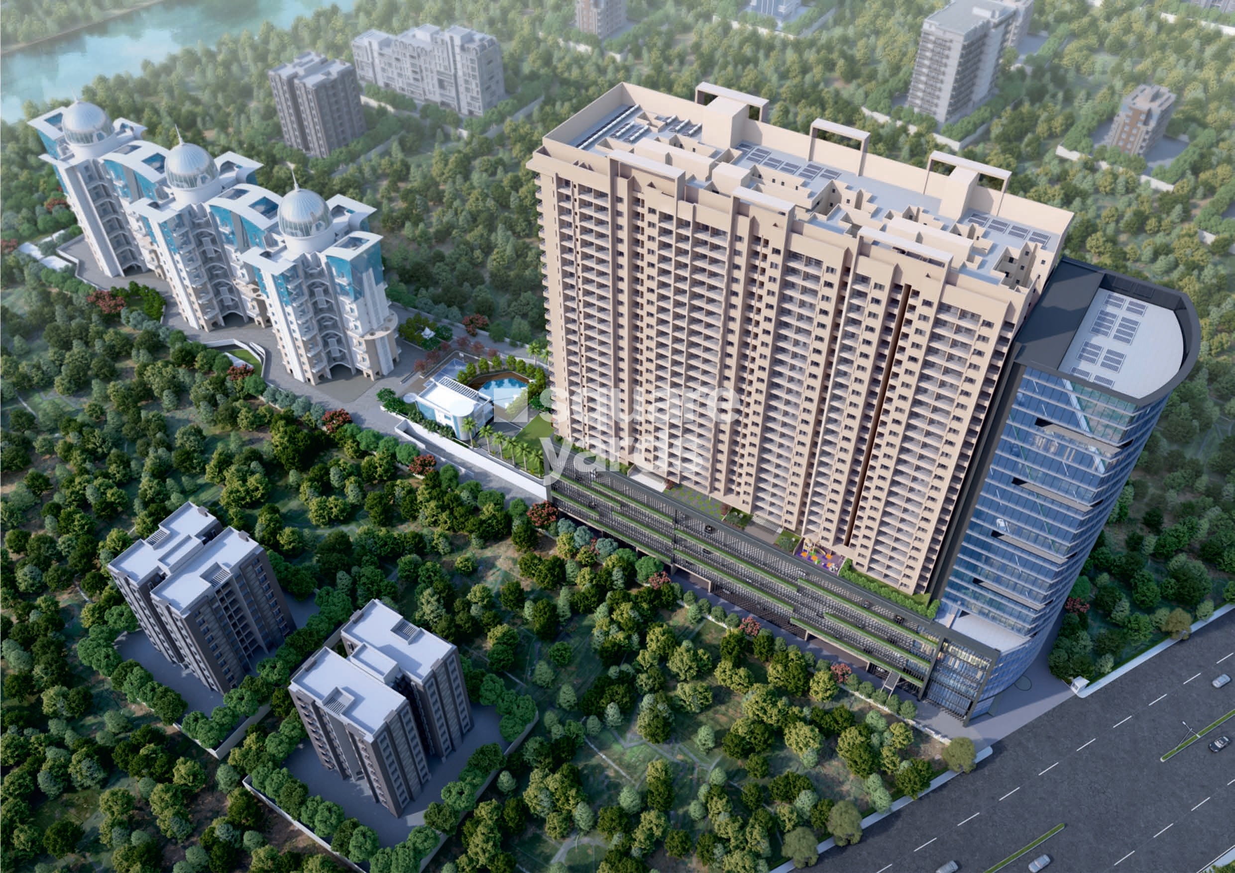 Vikram Midori Towers Tower View