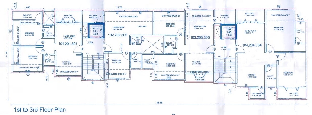 Vikram Residency Floor Plans