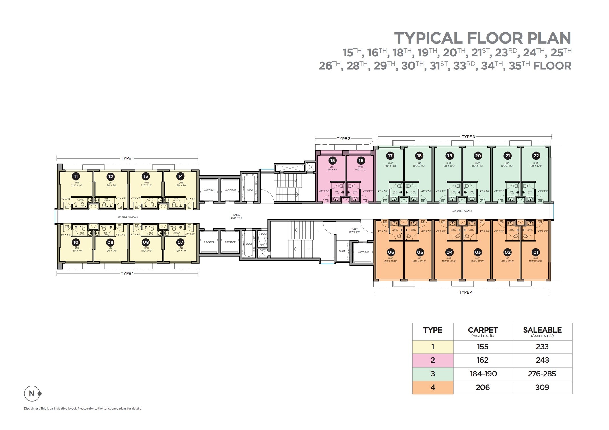 Vilas Javdekar Indilife Kharadi Floor Plans 1