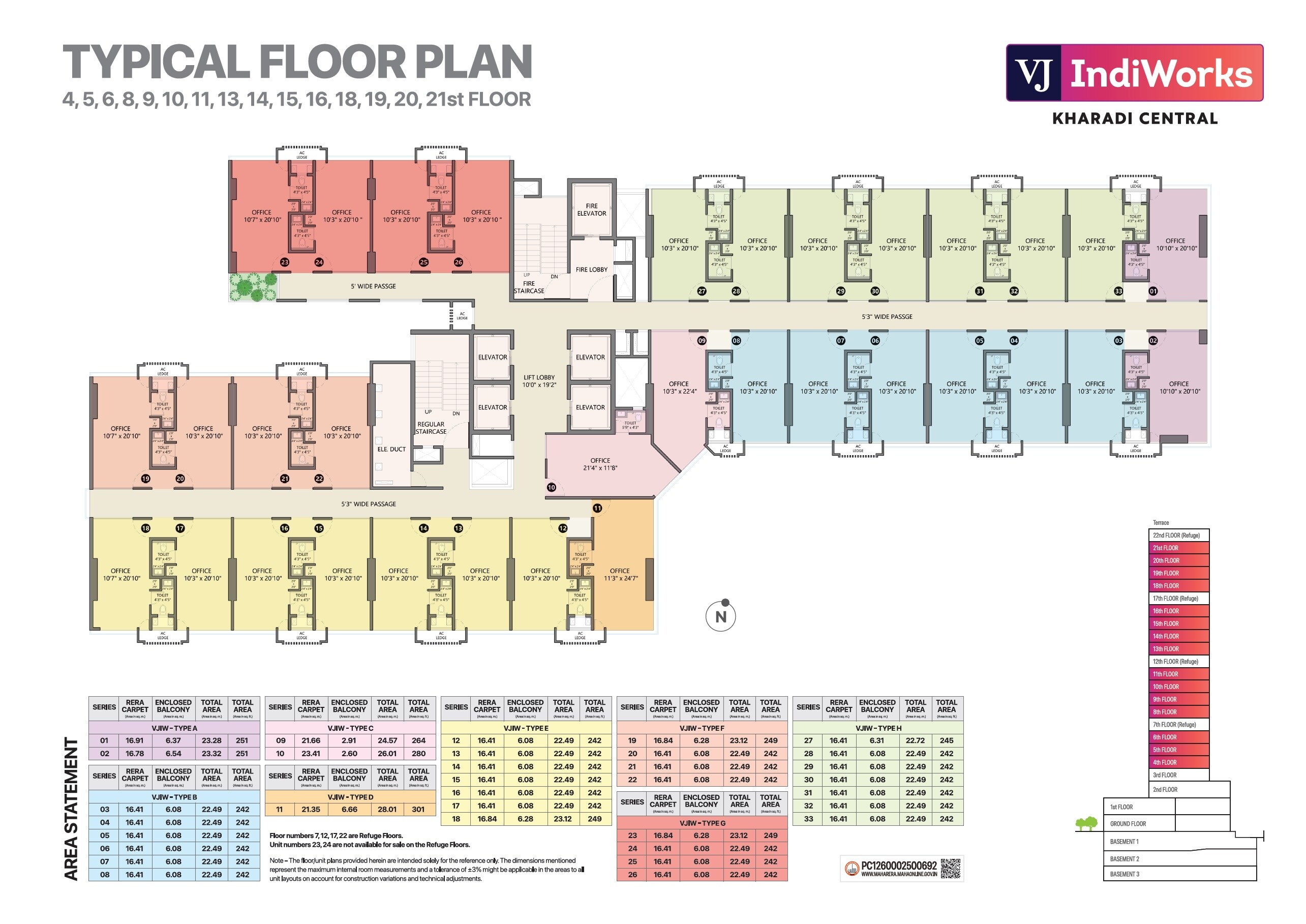 Vilas Javdekar Kharadi Indiworks Floor Plans