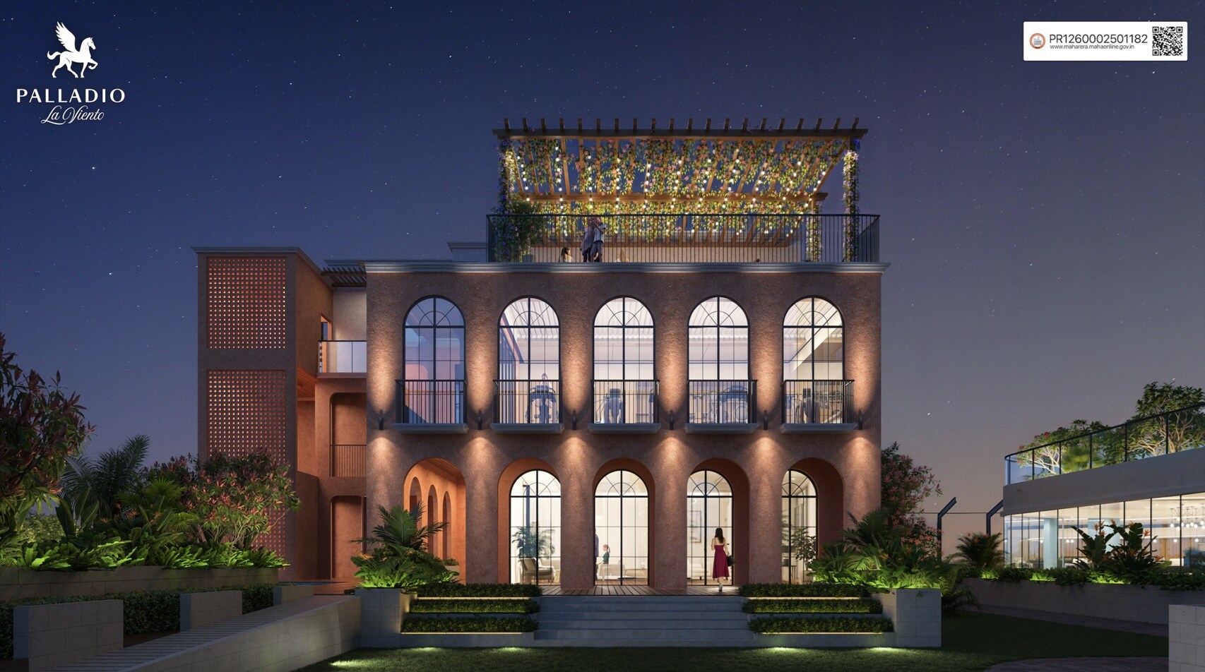 Vilas Javdekar Palladio La Viento Clubhouse External Image