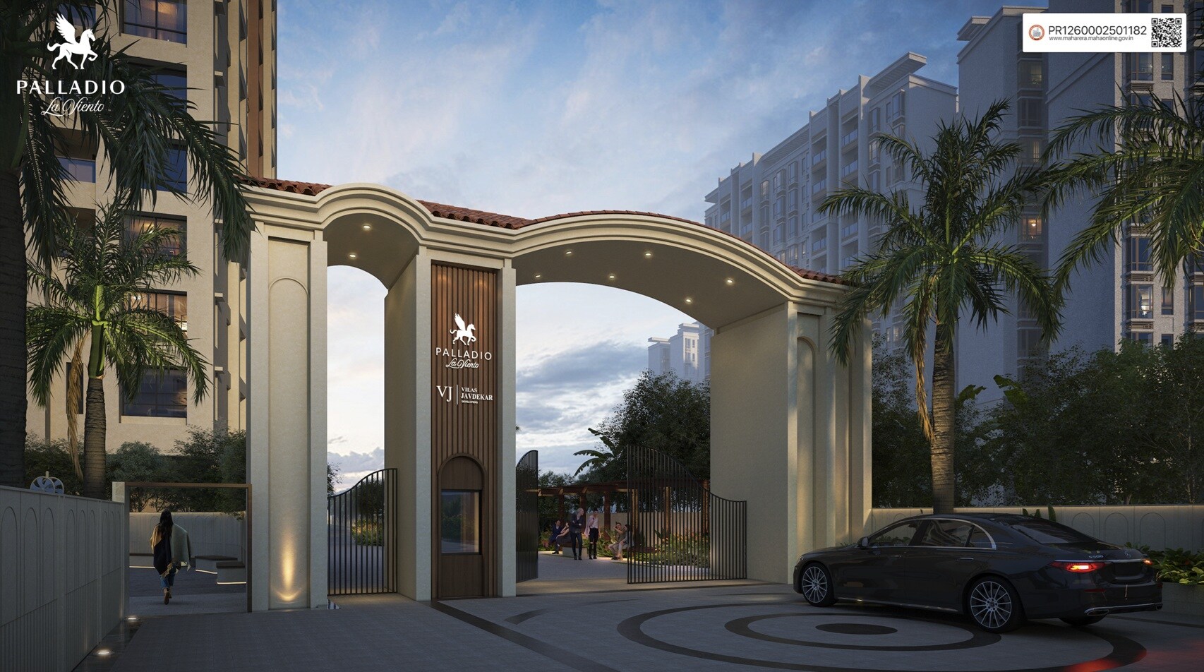 Vilas Javdekar Palladio La Viento Entrance View