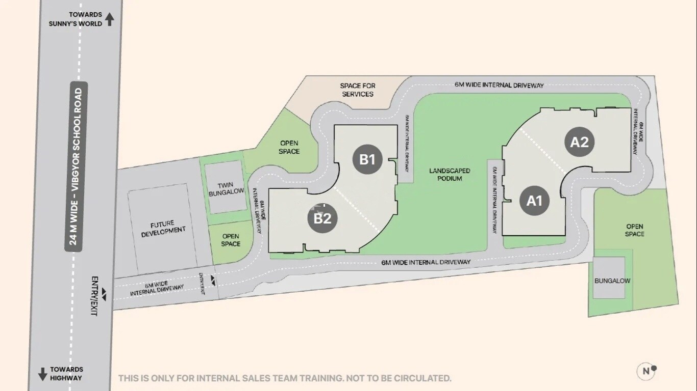 Vilas Javdekar Palladio La Viento Master Plan Image