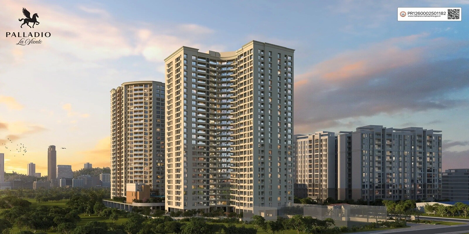 Vilas Javdekar Palladio La Viento residential project in Mahalunge