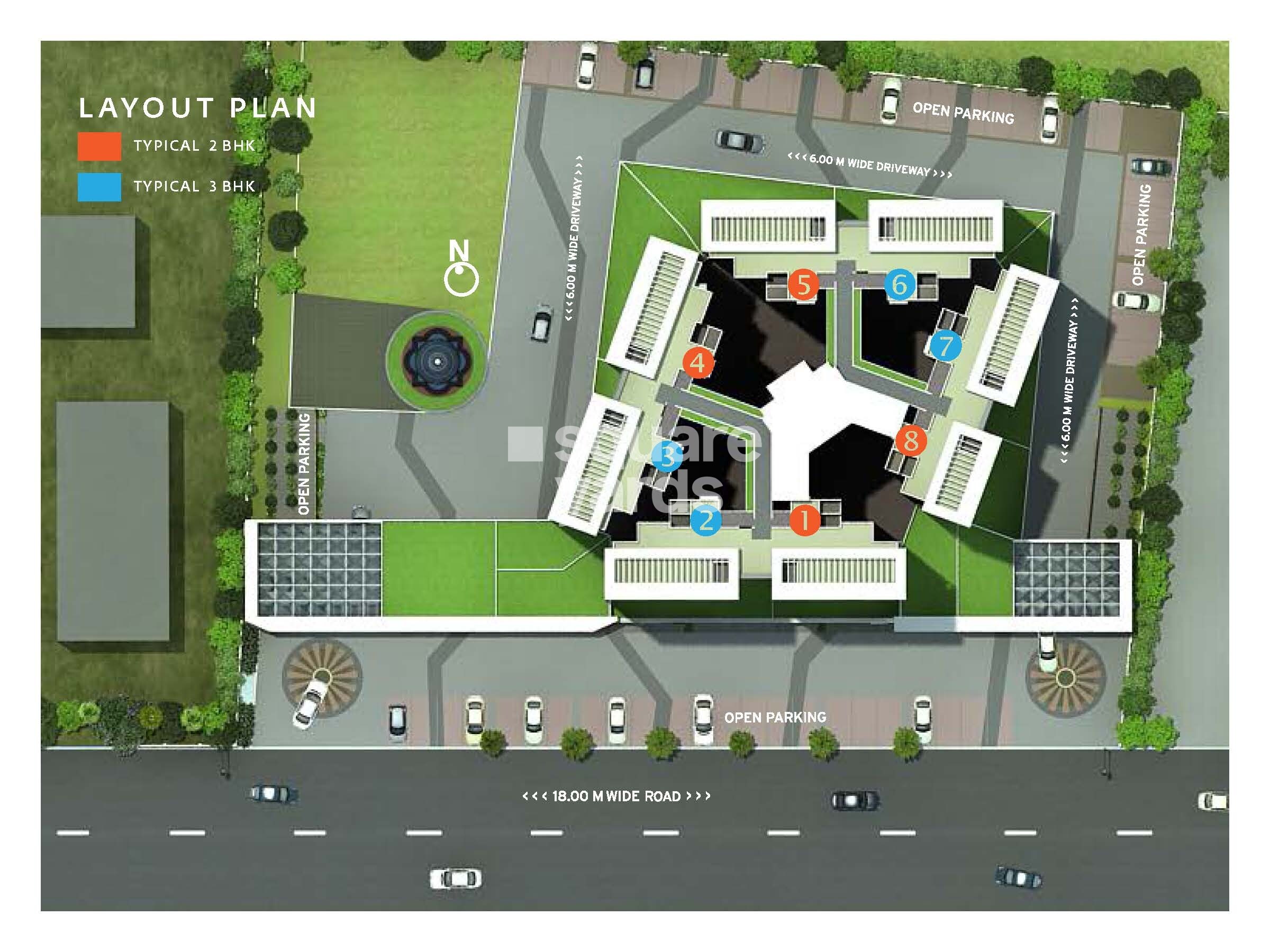 Vilas Javdekar Prudentia Towers Master Plan Image