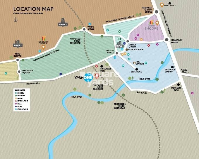 Vilas Javdekar Yashone Hinjawadi Phase 2 Location Image