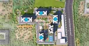 Vilas-Javdekar-Yashone-Hinjawadi-Phase-2_an aerial view of a city with a train on the tracks