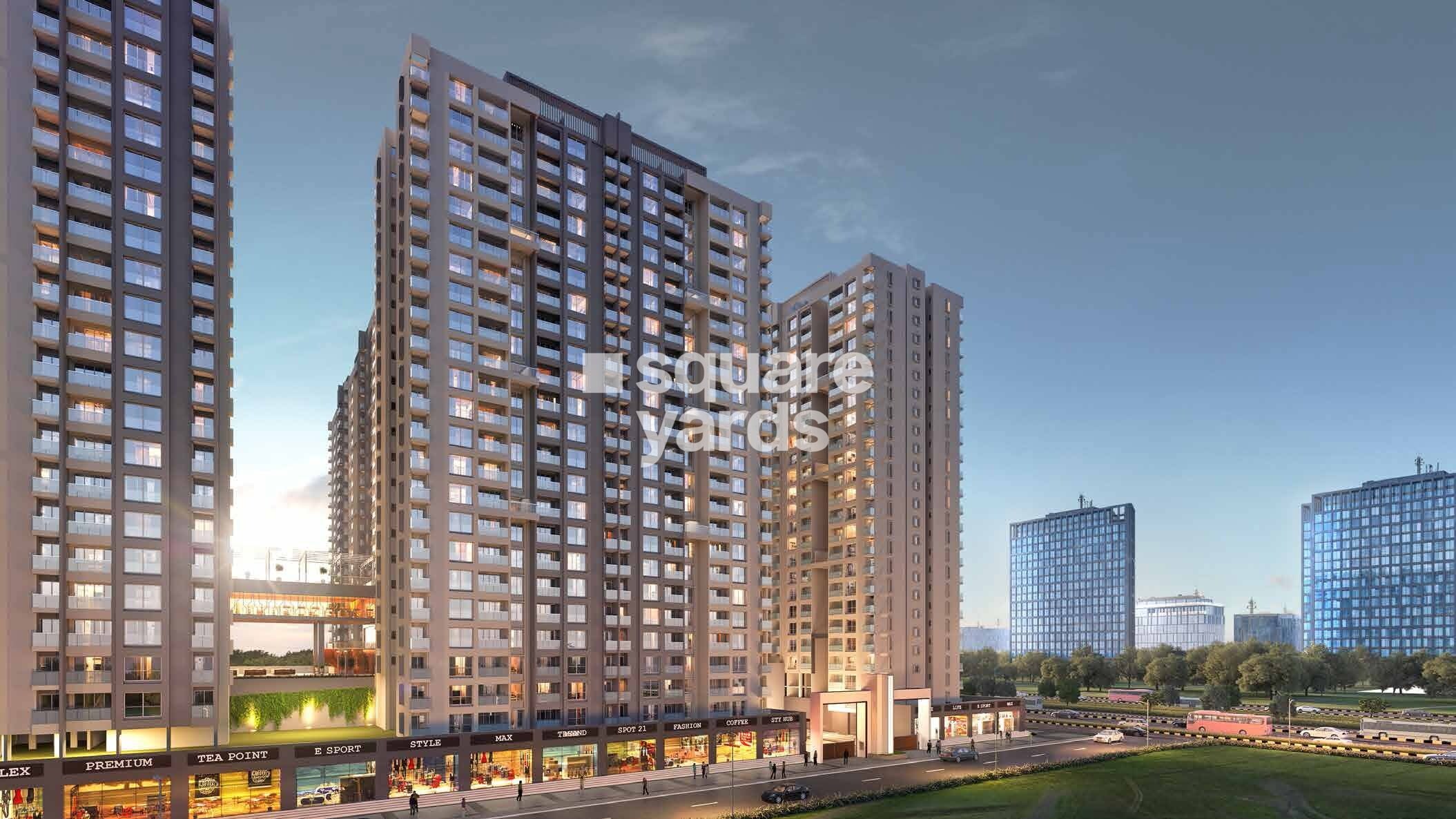 Vilas Javdekar Yashwin Enchante Tower View