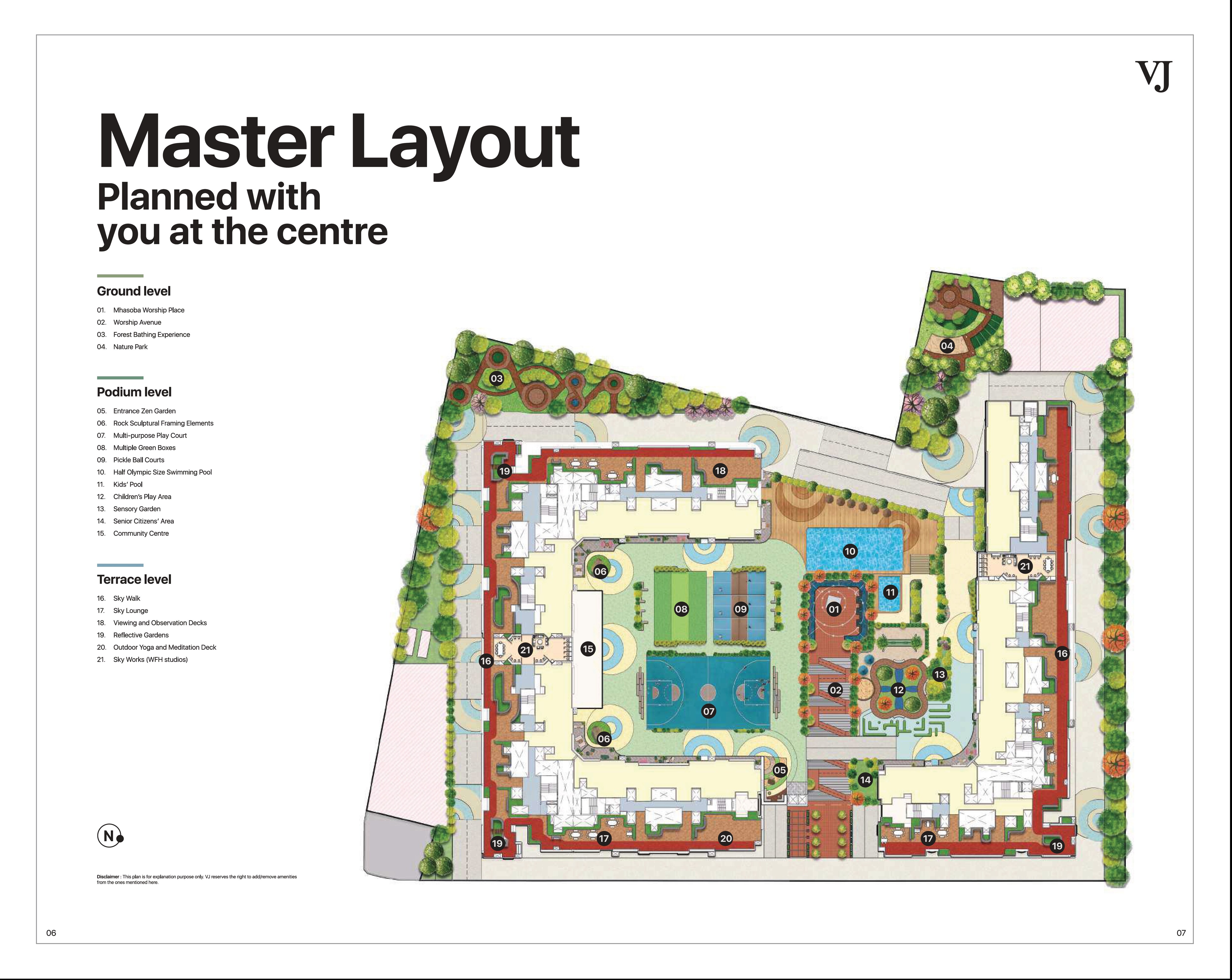 Vilas Javdekar Yashwin Urbo Centro Master Plan Image