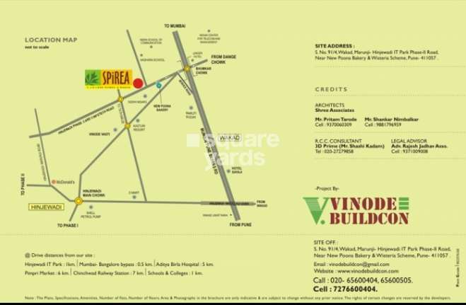 vinode spirea mumbai project location image1