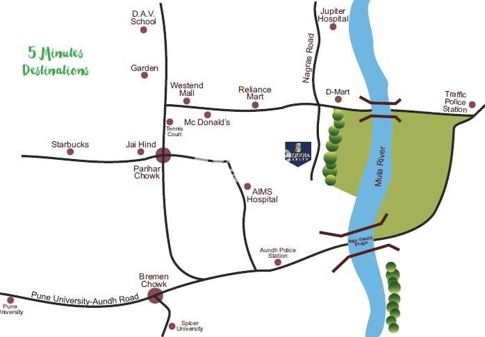 Viraj Sequoia Location Image