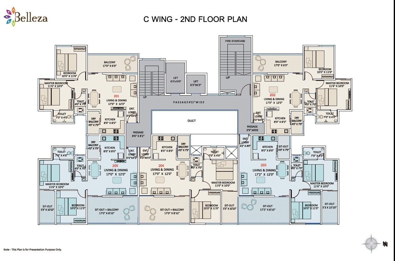 Vishal Belleza Floor Plans 2