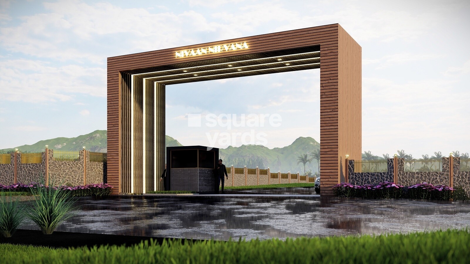 Vishal Nivaan Nirvana Entrance View