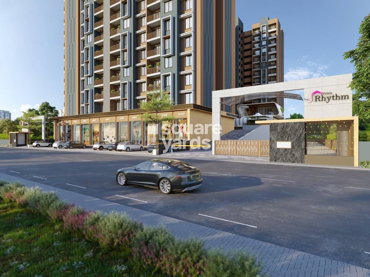 Vision Rhythm Entrance View
