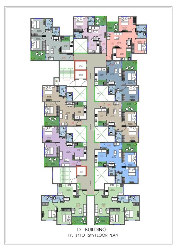 Vision Vishweshwar Nagar Floor Plans