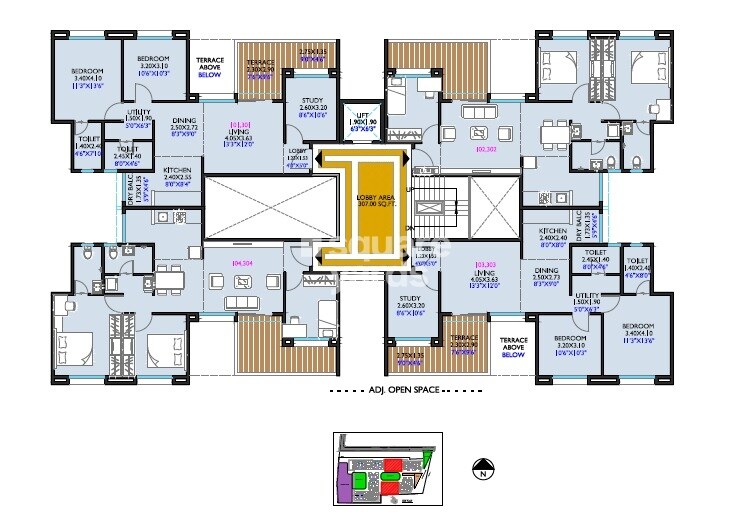 Vivanta Vishakha Floor Plans