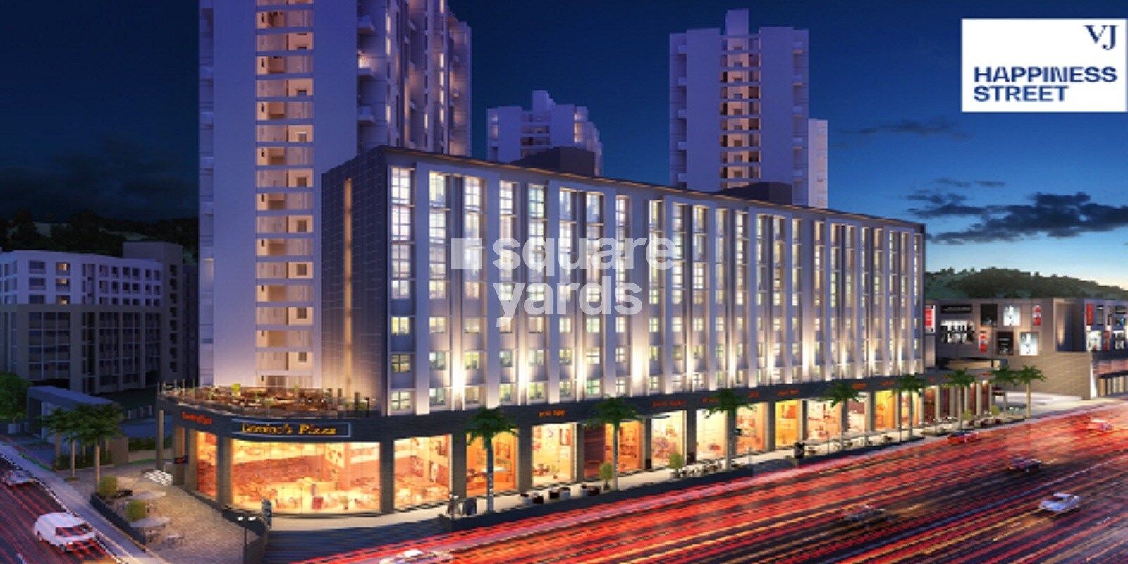 VJ Happiness Street residential project in Hinjewadi