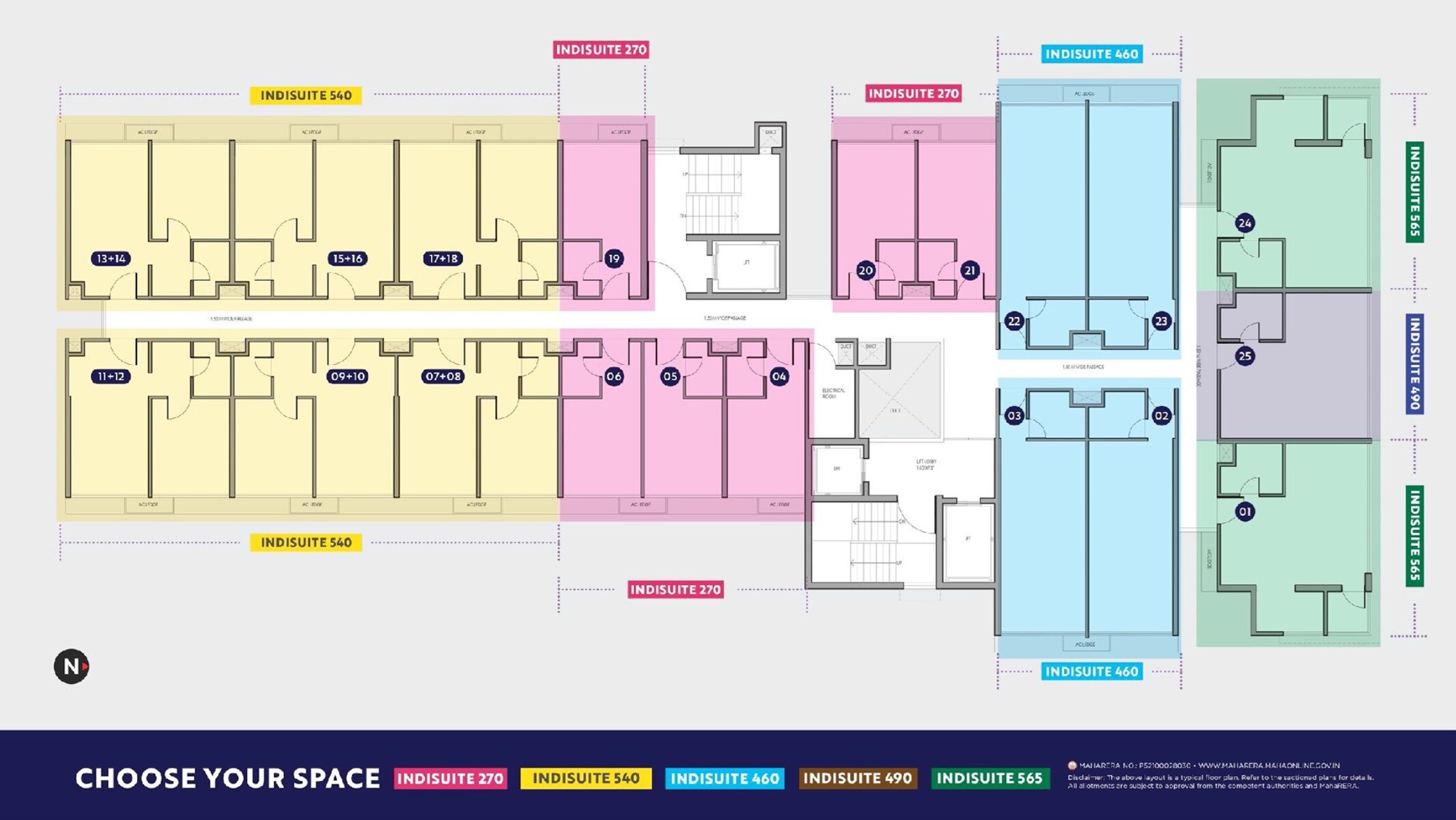 VJ IndiLife Floor Plans