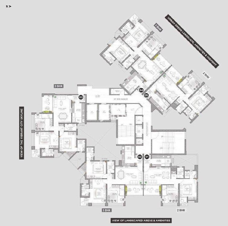 VJ Yashwin Nuovo Centro Floor Plans