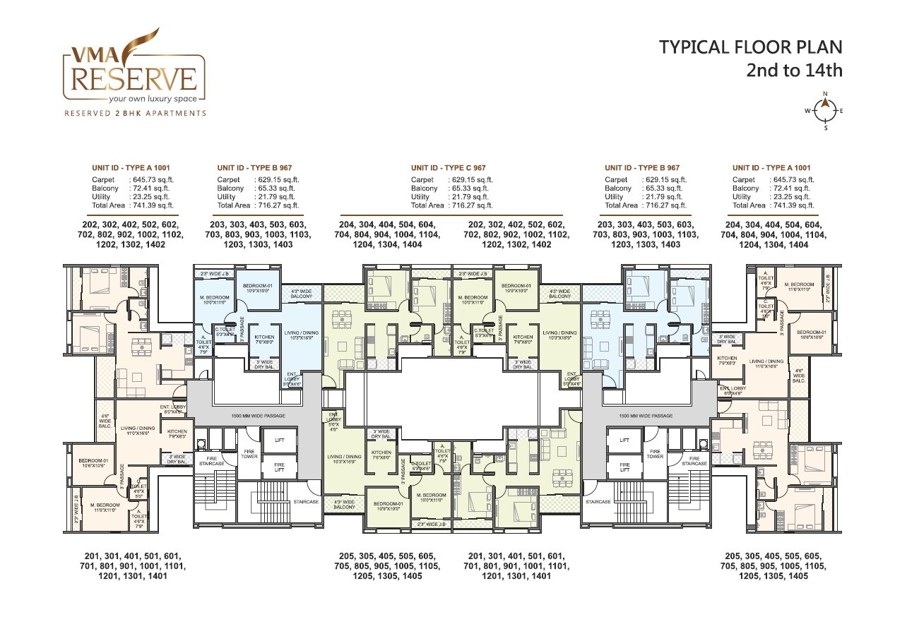 VMA Reserve Floor Plans 2