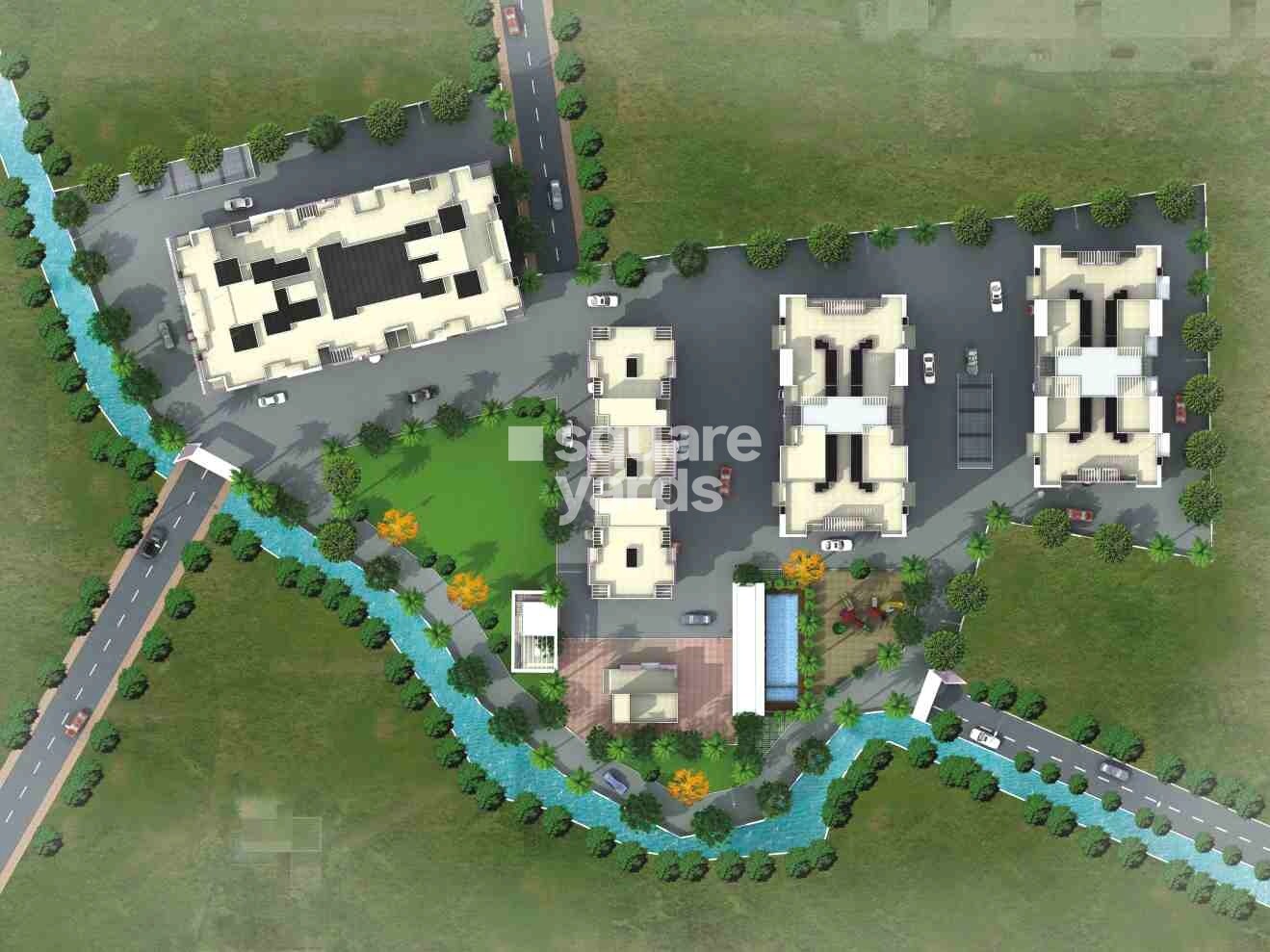 Vrindavan Srushti Master Plan Image