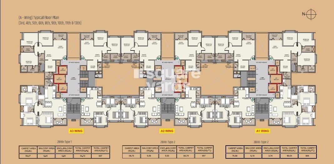 Vrunda Shlok Floor Plans