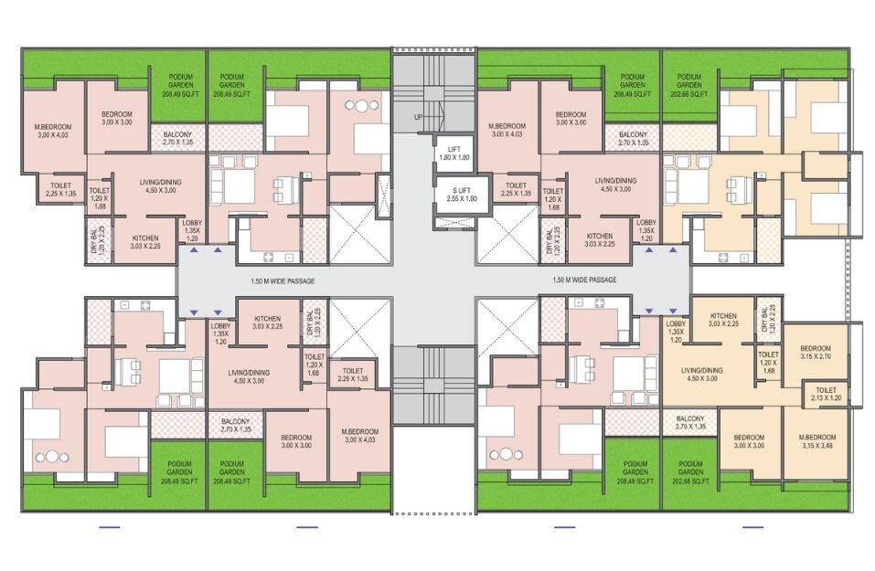 VS Laxmi Vihar Floor Plans