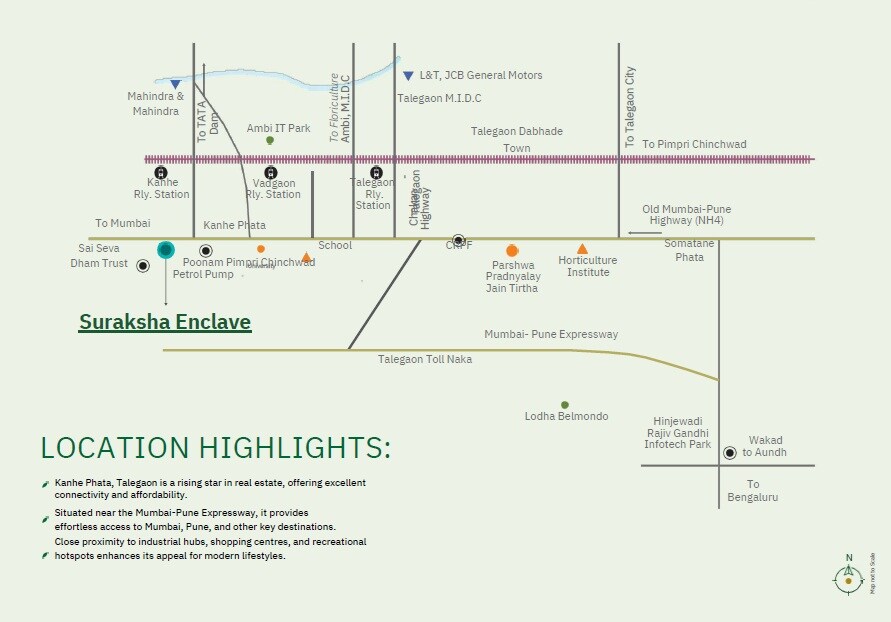 VSG Suraksha Enclave Location Image