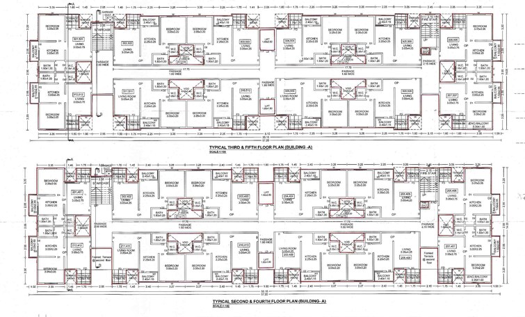 VTB Om Sai Avenue Floor Plans