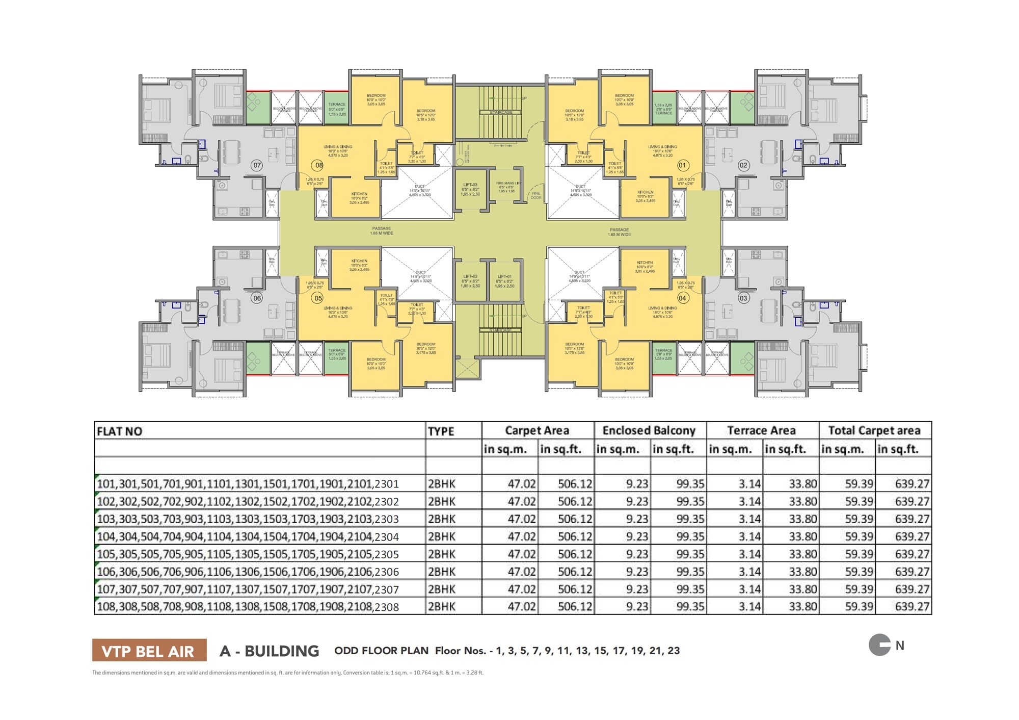 VTP Belair Floor Plans 1
